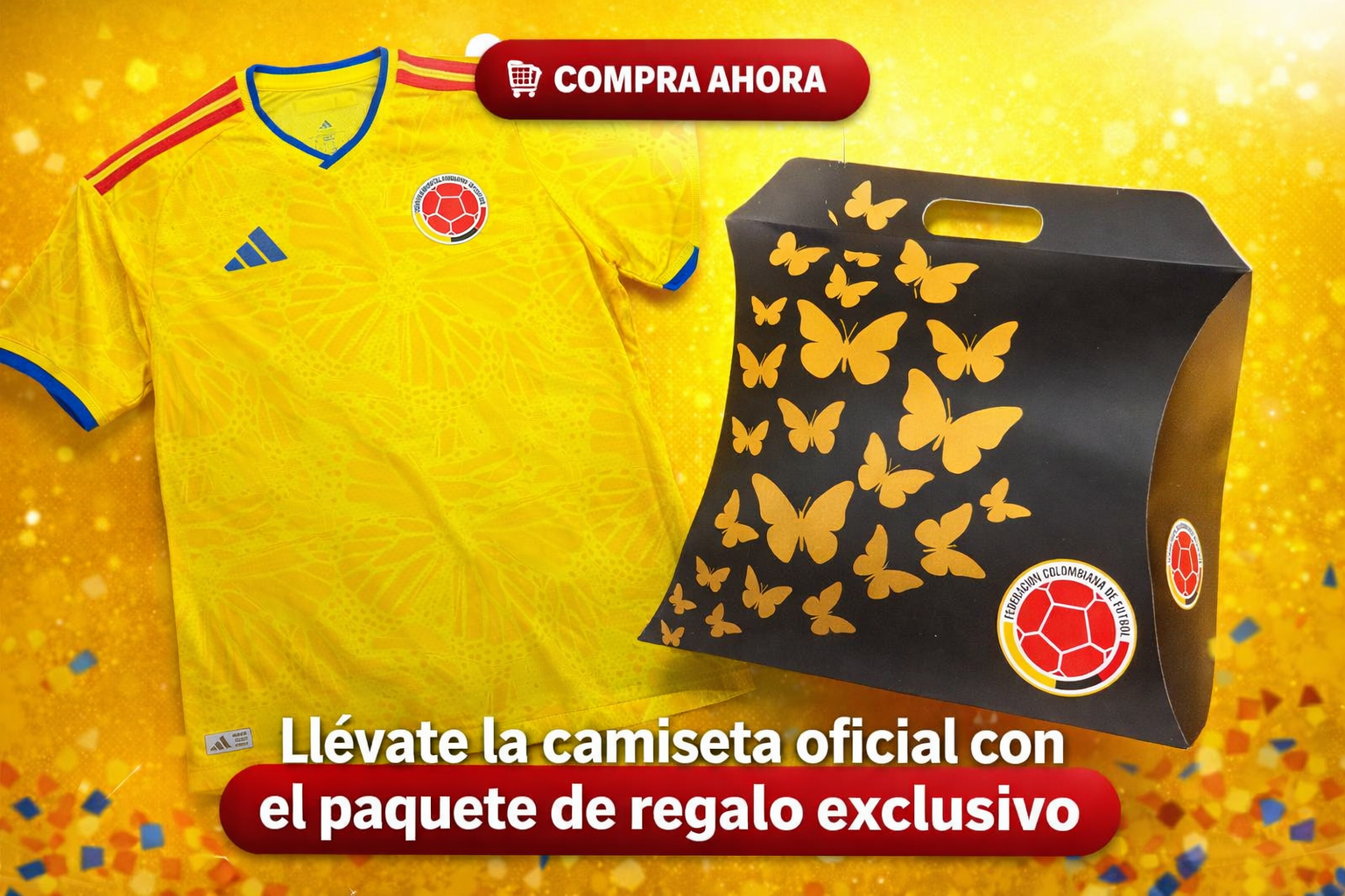 🇨🇴⚽ Camisa Colombia 2026 – Edición Jugador